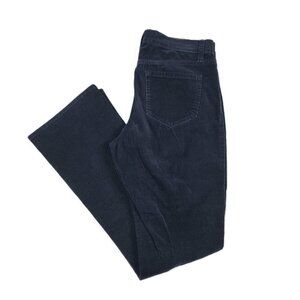 Vintage Old Navy Sweetheart Corduroy Pants 4 Blue Bootcut Womens Y2k Low Rise V
